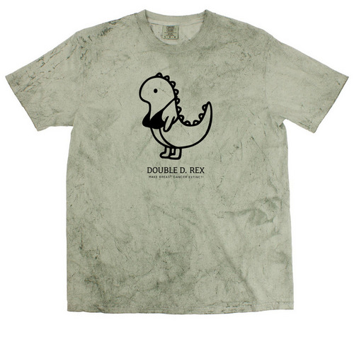 DOUBLE D. REX, a Fern Comfort Colors Colorblast Tee