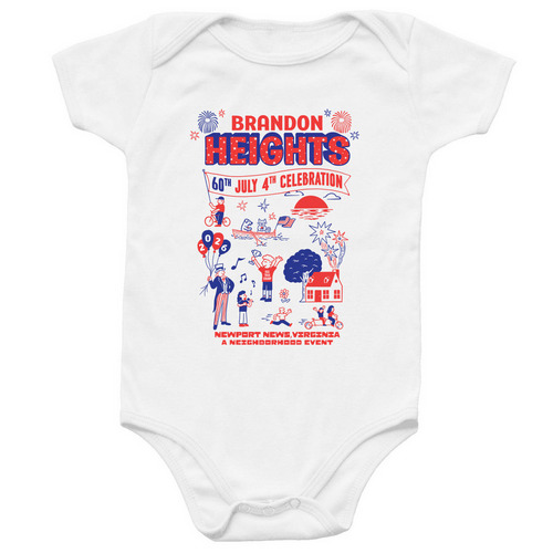 Onesie, a White Infant Onesie