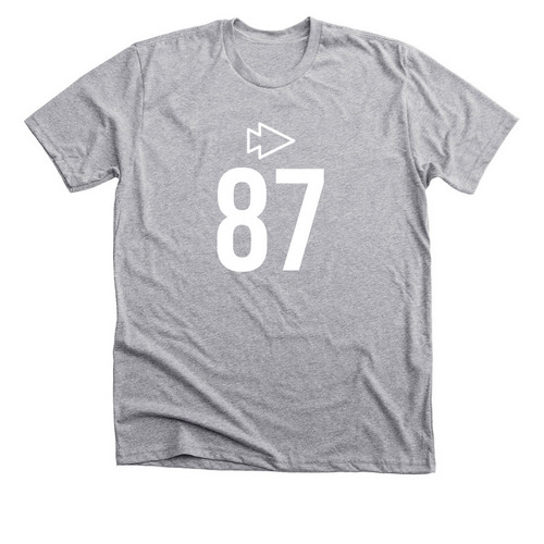 Karma, a Athletic Heather Premium Unisex Tee