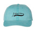 Oxford Hats, a Aqua Printed Pigment Dye Baseball Cap