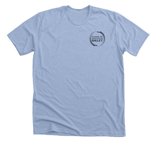SMB Adult, a Heather Baby Blue Premium Unisex Tee