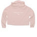 finding the ocean sweat crop w/ poetry back, a Blush Women?s Lightweight Cropped Hoodie