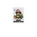 Berner Christmas Garden Flag, a White 12" x 18" Yard Flag