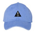TGRC Hats, a Periwinkle Printed Pigment Dye Baseball Cap