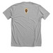 99 Problems - Muay Thai, a Athletic Heather Premium Unisex Tee (back-view)