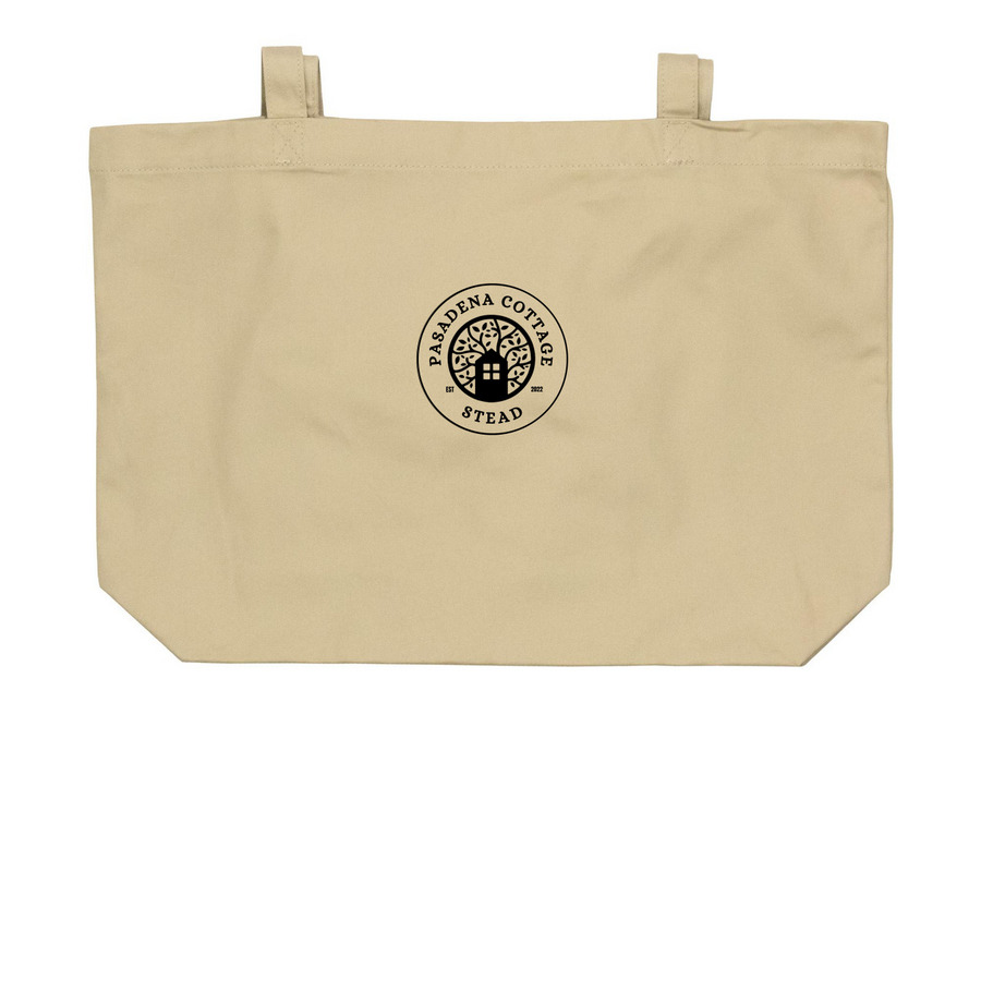 Tote Bags, a Oyster Large Organic Cotton Tote Bag