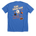 Team Sugar Slam: Knocking T1D Out of the Park, a Heather True Royal Premium Unisex Tee (back-view)