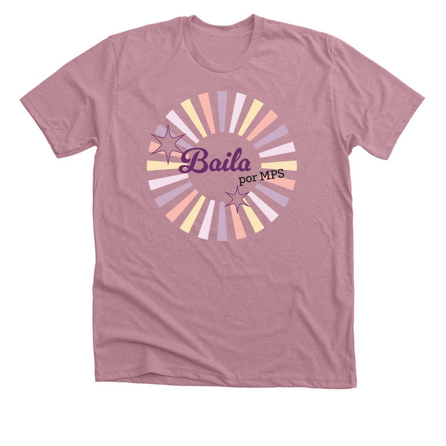 D?a Internacional de Concientizaci?n de MPS, a Heather Orchid Premium Unisex Tee