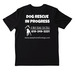 (Premium)AWHFD Staff and Volunteer Shirts, a Black Nike Dri-FIT Jersey Blend Performance Tee (back-view)