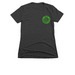 Women's Fit Tees V1, a Charcoal Women's Slim Fit Tee