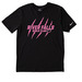 River Falls Girls Flag Pink & Black Attack, a Black Nike Dri-FIT Jersey Blend Performance Tee