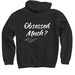 Obsessed Much Lauren Alenia Hoodie&nbsp;, a Black Pullover Hoodie (back-view)