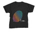 Fingerprint "I am" (SW)&nbsp;, a Black Youth Unisex Tee