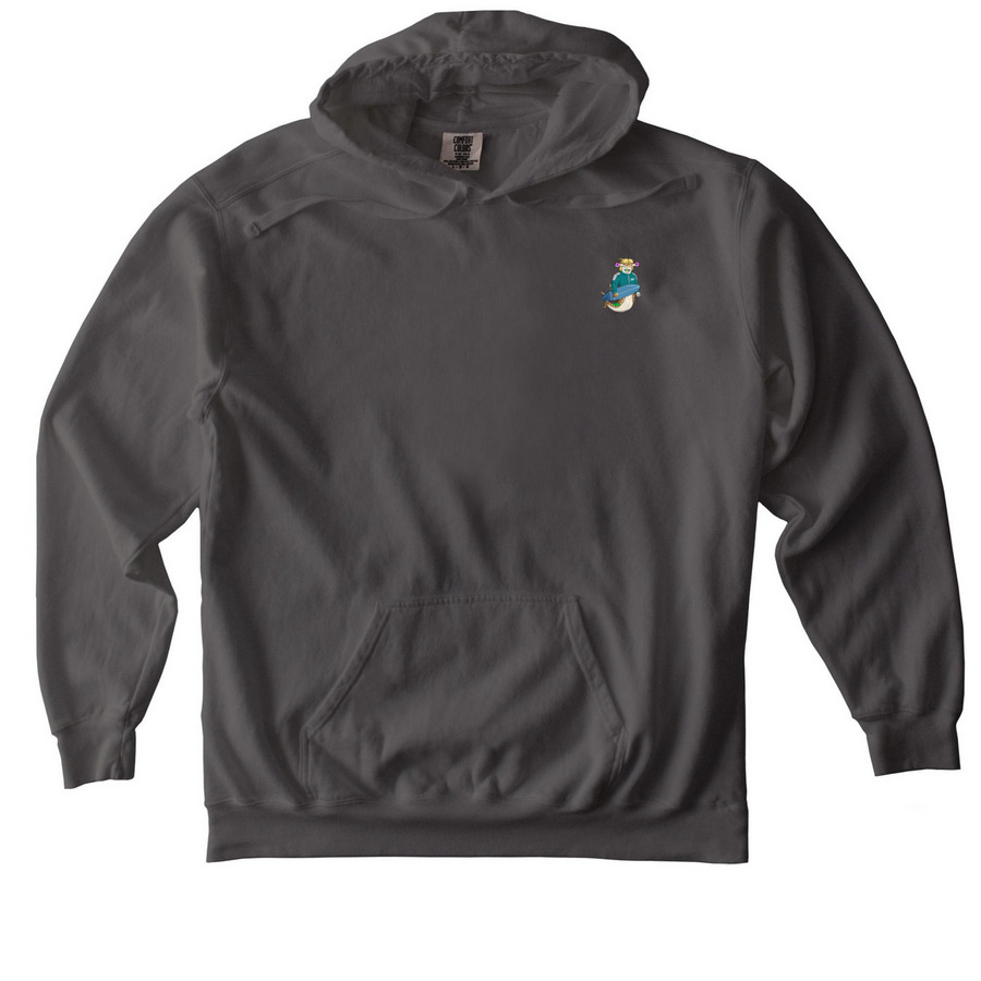 Shack Surfer Hoodie, a Pepper Comfort Colors Pullover Hoodie