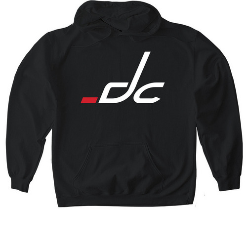 DC Hockey, a Black Gildan Softstyle Pullover Hoodie