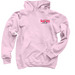 Full medal back(et), a Light Pink Pullover Hoodie