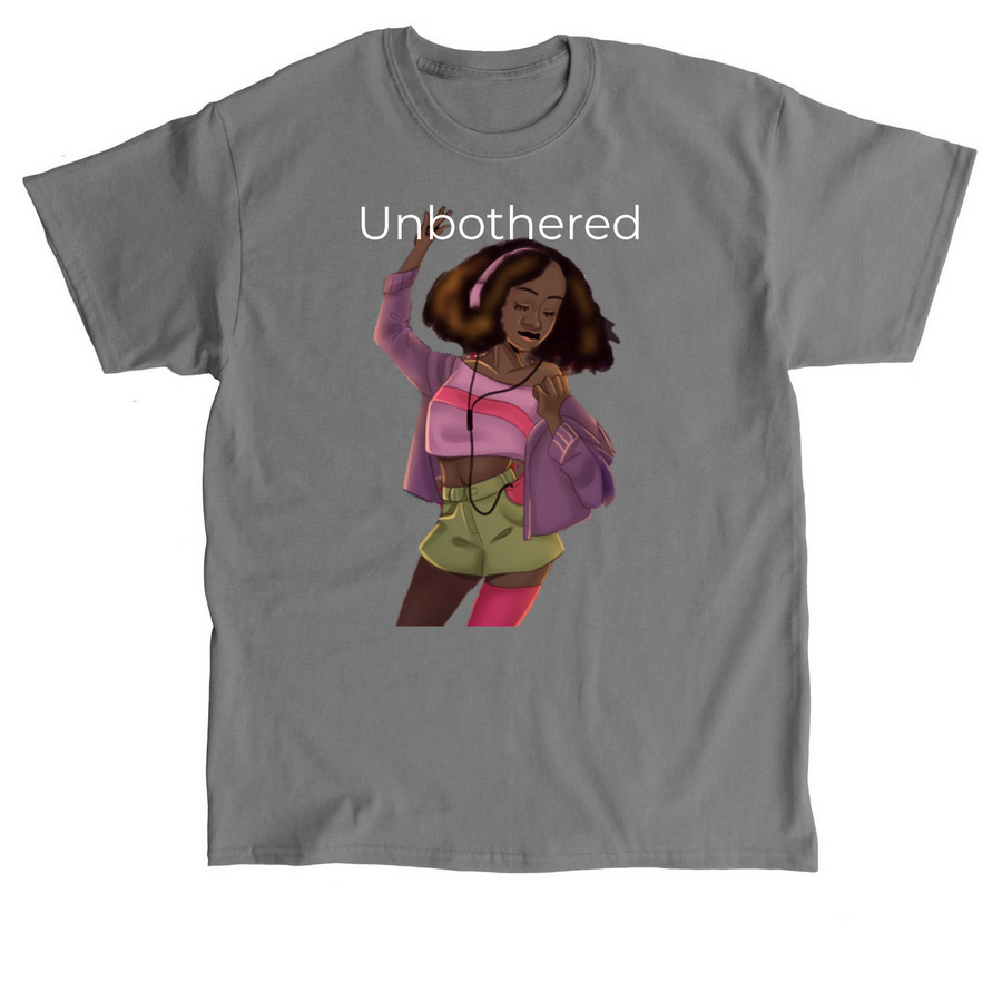 Unbothered2&nbsp;, a Charcoal Classic Unisex Tee
