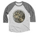 International Jaguar Day 2022, a Premium Heather and Heather White 3/4 Sleeve Baseball Tee