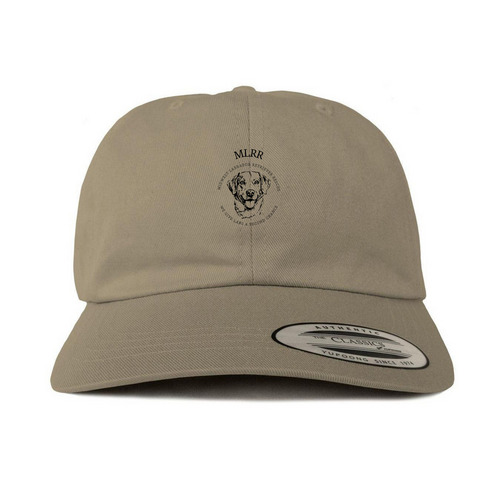 MLRR Hat, a Khaki Printed Classic Baseball Cap