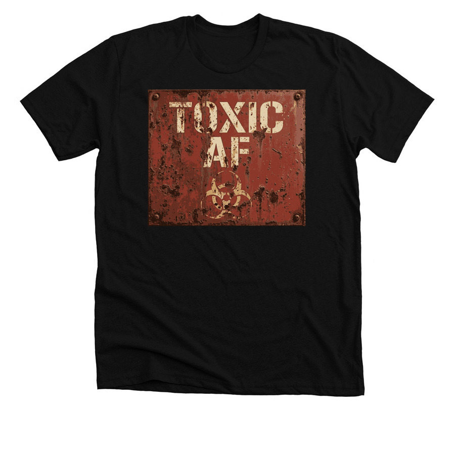 Bio Hazard&nbsp;, a Solid Black Blend Premium Unisex Tee