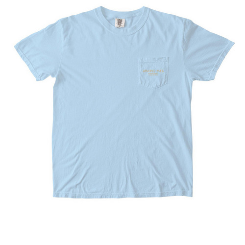 WRHC - Adult Pocket T-Shirts, a Chambray Comfort Colors Pocket Tee