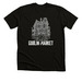 Goblin Market - Spooky House Logo, a Black Heather Premium Unisex Tee