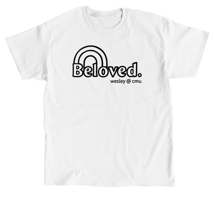 Beloved Tie Dye-able Shirt, a White Classic Unisex Tee