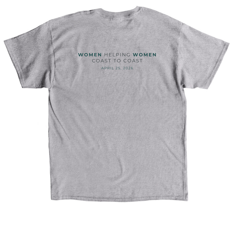 National Mission Day, a Sport Grey Classic Unisex Tee (back-view)