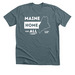 Adult Shirts - Home for All (Front Only), a Heather Slate Premium Unisex Tee
