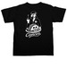 Go away Cancer, a Black Comfort Colors Unisex Tee (back-view)