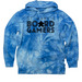 St. Mary's Board Gamers, a Aqua Blue Tie Dye Pullover Hoodie