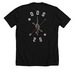 SPaR ODS 25, a Solid Black Blend Premium Unisex Tee (back-view)