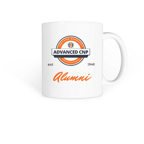Advanced CNP Alumni Mug, a White Coffee Mug
