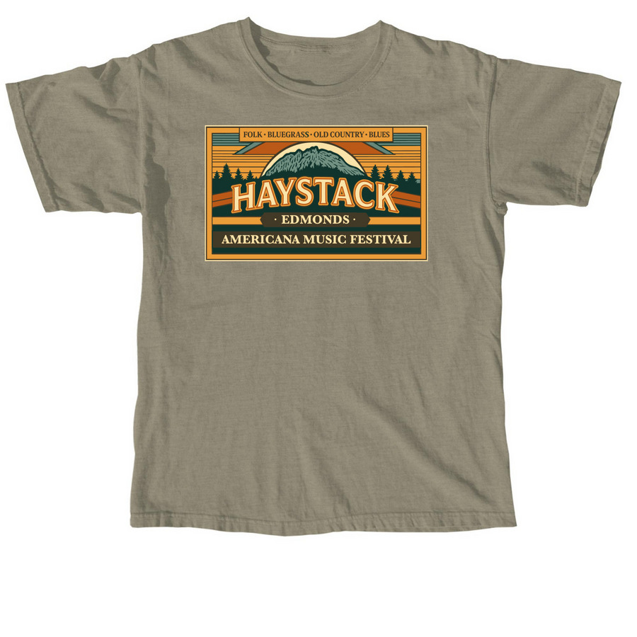 Haystack 2026 - Edmonds, a Sandstone Comfort Colors Unisex Tee