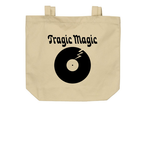 Tragic Magic Tote (Off-White), a Oyster Organic Cotton Tote Bag