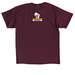 More Than Enough | Warriors Maroon, a Maroon Classic Unisex Tee (back-view)