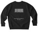 LIMITED EDITION: B.O.A.R.D. member crewneck, a Black Stanley/Stella Unisex Changer 2.0 Crewneck Sweatshirt (back-view)