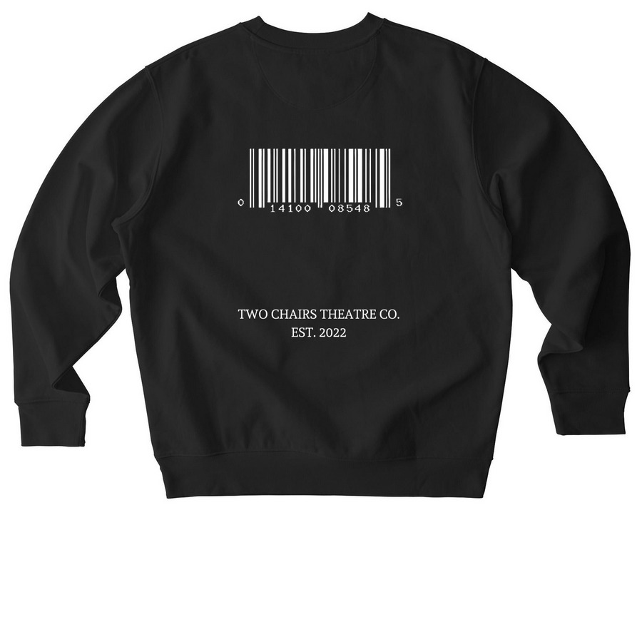 LIMITED EDITION: B.O.A.R.D. member crewneck, a Black Stanley/Stella Unisex Changer 2.0 Crewneck Sweatshirt (back-view)
