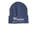 MFE Merch, a Heather Navy Printed Cuffed Beanie