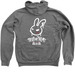 Trick or Treat Spooky - Zip Up, a Deep Heather Zip Up Hoodie (back-view)