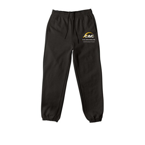 CAC Adult Sweatpants, a Black Premium Heavyweight Jogger
