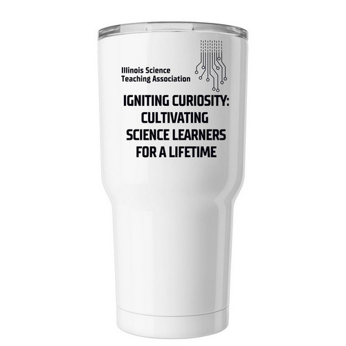 ISTA Conference 2026 Tumbler, a White Insulated Tumbler