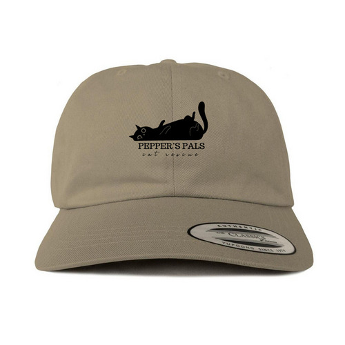 Pepper's Pals Hat, a Khaki Printed Classic Baseball Cap