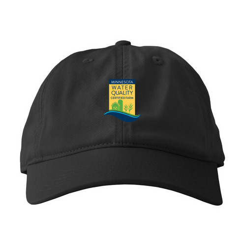 MAWQCP Hat, a Black Printed Eco Baseball Cap