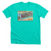 Greetings from Alexandria Postcard Shirt, a Heather Sea Green Premium Unisex Tee