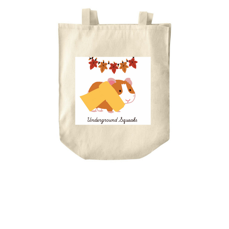 Fall Tote Sale for Underground Squeaks!, a Natural Over-the-Shoulder Shopping Tote Bag