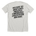 Flame & Vision Statement T-Shirt, a Heather Cement Premium Unisex Tee (back-view)