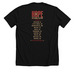 Hope: This Changes Everything Tour, a Solid Black Blend Premium Unisex Tee (back-view)