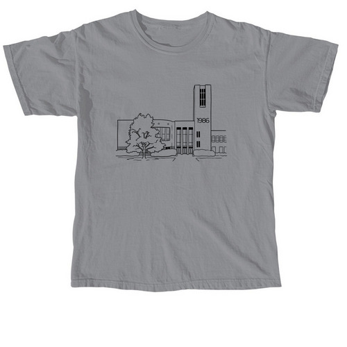 JPM High School 1986, a Granite Comfort Colors Unisex Tee