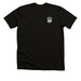 Dark Shirts with White Logo, a Black Heather Premium Unisex Tee